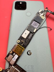 GOOGLE-PIXEL-5-cannot-be-turned-on-motherboard-repair